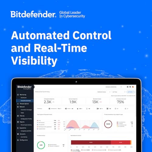 Image of Bitdefender GravityZone Small Business Security - 1 Device (Up to 1 Server) | 1 Year Subscription | PC /Mac | Online Code
