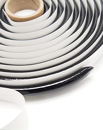 QWORK® 1 Piece Butyl sealant Tape 9.5mm Diameter x 13ft, Black Butyl sealant Rubber for Automotive Truck Headlight Window Door Windshield by QWORK - Used condition - Image 4