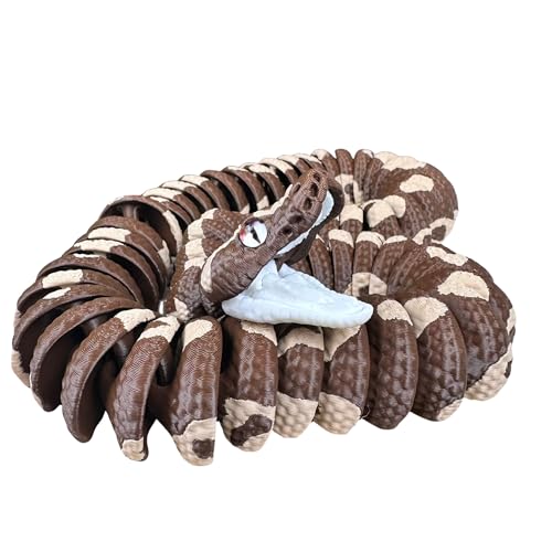 3D Printed Ball Python 27 inch articulating snake
