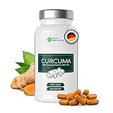 curcuma forte alpinamed 🍠𝐃𝐀𝐈𝐋𝐘 𝐁𝐎𝐎𝐒𝐓: Extra hochdosierte aus 95% Extrakt und C14-zertifiziert. 475mg Curcuminoid pro Kapsel entspricht einem reinem Kurkuma Gehalt von ca. 15.000mg. 60 oder 180 vegane Kapseln im praktischen Vorrat für 2 oder 6 Monate.