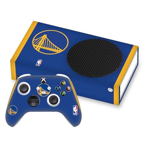 Vinyle Xbox Series S Golden State Warriors autocollant bleu pour protéger des rayures
