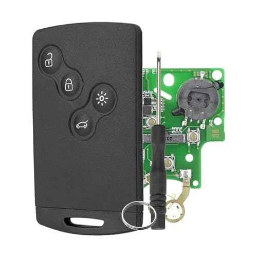 Renault Autoschlüssel 3 Tasten - PCF7946 Chip Für Megane, Clio, Duster