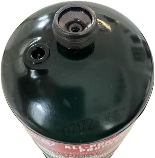Propane Replacement Fuel Cylinders Camping- 16 oz (6 Pack) Factory Pre-filled and Ready to Use