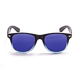 Matte black up / blue transparent down