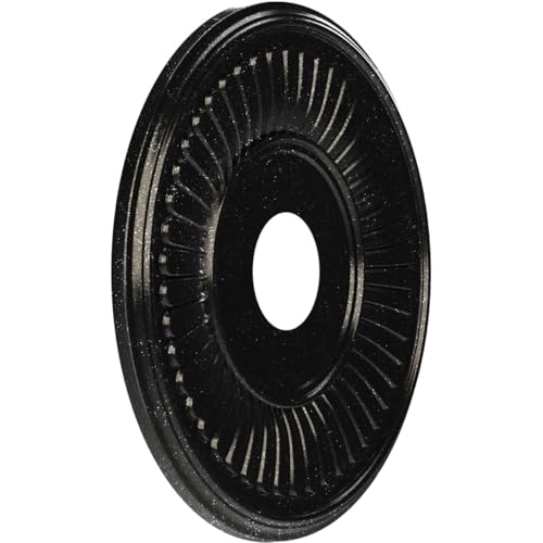 Image of 16 inchOD x 3 1 /2 inchID x 1 inchP Berkshire Thermoformed PVC Ceiling Medallion (Fits Canopies up to 7 inch), Textured Metallic Galaxy