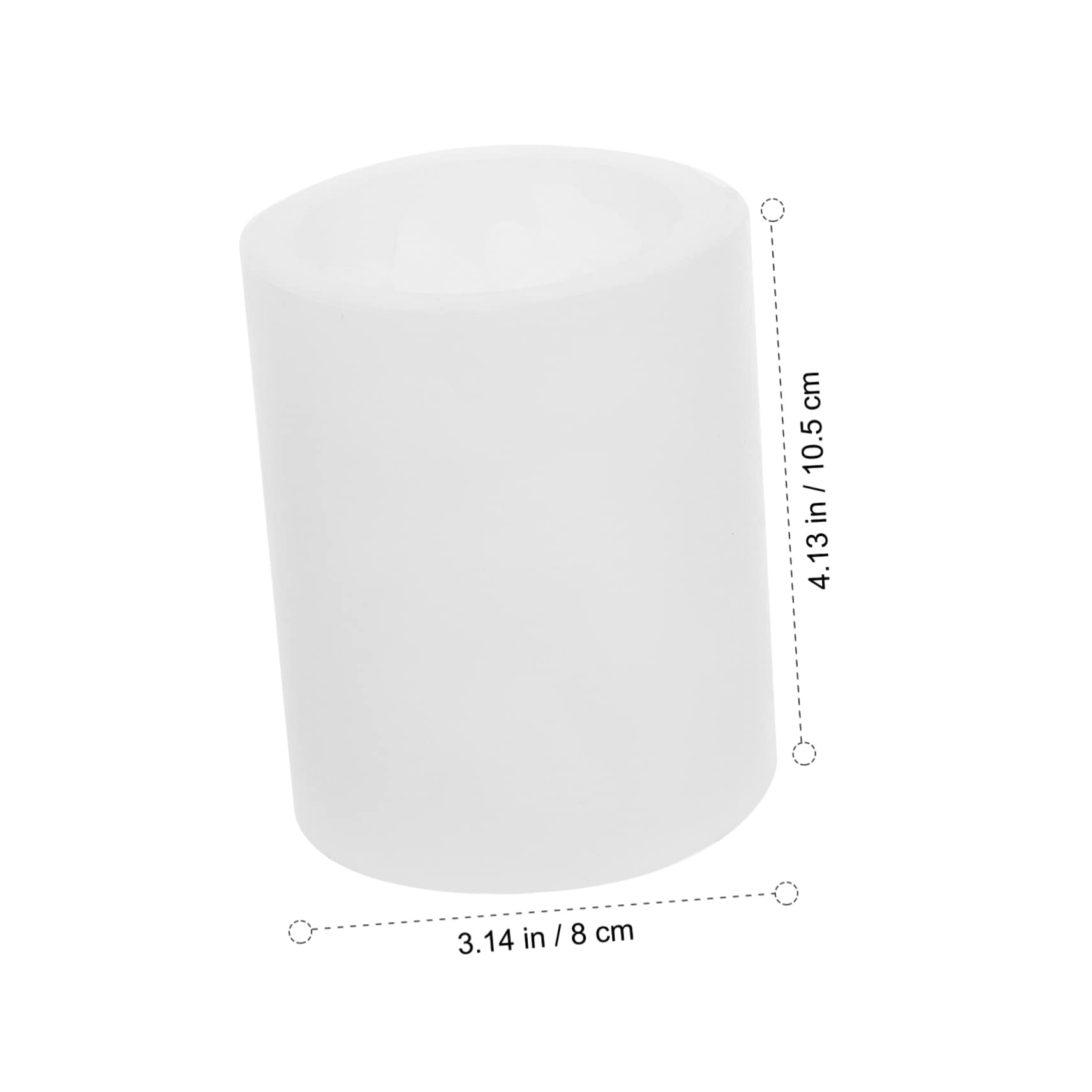 NUOBESTY 2pièces Moule Silicone Pour Bougie Aromatique Moule Décoratif Forme De Pour Créations Manuelles Et Personnalisés