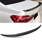 MotorFansClub Rear Spoiler Trunk Wing Fit for BMW 5 Series F10 550i 528i 535i M5 535d 2011 2012 2013 2014 2015 2016 Performance Style(Real Carbon Fiber)