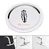 NearMoon Rain Shower Head, Ultra-Thin Design-Pressure Boosting, Awesome Some Experience, High Flow Stainless Steel Rainfall Head (8 Inch,Chrome Finish)