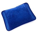 [RÁPIDA y SUAVE] Estas bolsas electricas calientes son muy suaves y agradables al tacto, podrás calentar la cama, aliviar los distintos dolores musculares pies lumbar espalda cervicales menstrual ... y en 15 minutos la tendrás lista para usar.