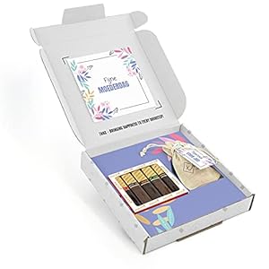 THNX – Mama Cadeau – Moederdag – Merci Chocolade – Bloemzaden – Brievenbuscadeau – 20 x 18.5 x 2.8