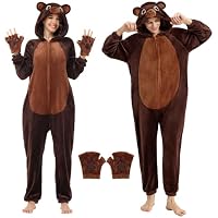 Ezuwail Onesie - Disfraz de oso para mujer, unisex, para