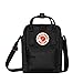 Fjallraven F23797 -662 Kånken, Sac en bandoulière mixte Sling, Noir, Taille Unique