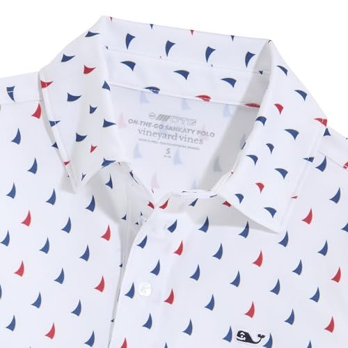 Image of Vineyard Vines Kids Printed Sankaty Polo (Toddler /Little Kids /Big Kids)