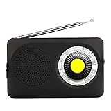 Kompakt und tragbar: Kleines Digitalradio (12*1,8*7,3cm), einfach in Ihre Tasche oder in Ihren Rucksack zu stellen. AM- und FM-Frequenz, viel Auswahl für Radio-Fans.
