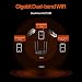 Tenda AC8 Gigabit Dual Band Smart Router (AC1200, Supports up to 1000...