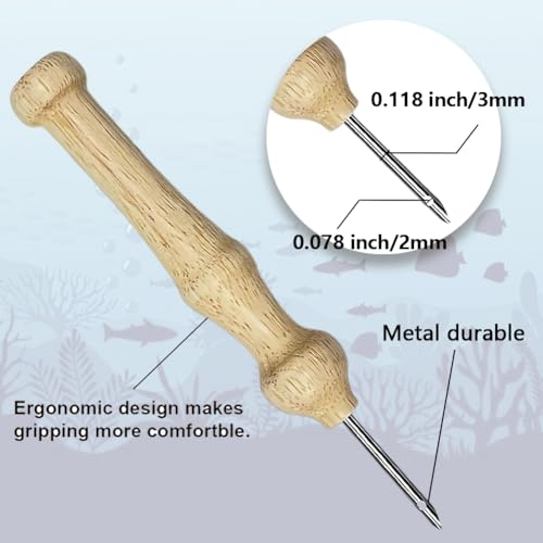 Image of BEUNITONE Punch Needle Kit for Adults Beginners with Tentacle Pattern, Complete DIY Craft Needlepoint Kits with Hoop, Punch Needle Starter Craft Embroidery Set for Festival Gift & Home Decor 9.4x9.4 inch