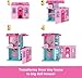 Barbie Chelsea Toy Dollhouse with 15+ Accessories, Pop-Up House Expands to 17+ x 13+ inches with 5 Play Areas & Slide, Includes Small Doll & Pet Dog