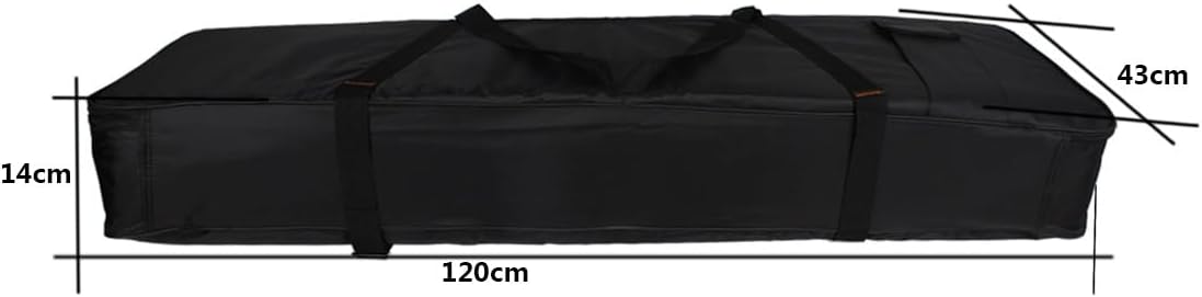 JSEIAJB 76 Keys Electronic Package Waterproof Portable Bag Oxford Carrying Bag Storage Holder Case Keyboard Instrument Accessories image 2