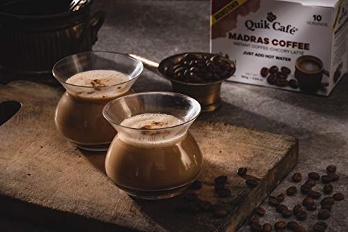 Quik Cafe Unsweetened Madras Coffee - 5.64 Ounce (Pack Of 4) #TOP2