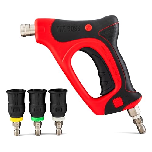 Griot's Garage BOSS Pressure Washer Gun and Nozzle Kit, 2.5 Orifice