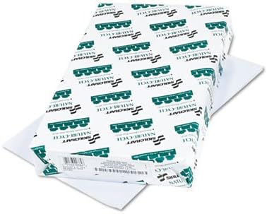 SKILCRAFT 753001539983550% PCW reciclado Proceso cloro última intervensión copiadora Papel resma, 812x 14inch, color blanco (Caja de 10)