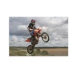  Extremsport-Poster Motocross (15) Poster Dekorative Malerei Leinwand Wandposter und Kunstbild Druck Moderne Familie Schlafzimmer Dekor Poster 30 x 45 cm