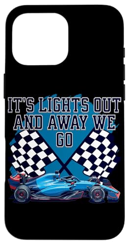 It's Lights Out and Away We Go Race Week���[�^�[�X�|�[�c���[�V���O �X�}�z�P�[�X iPhone 16 Pro Max �p