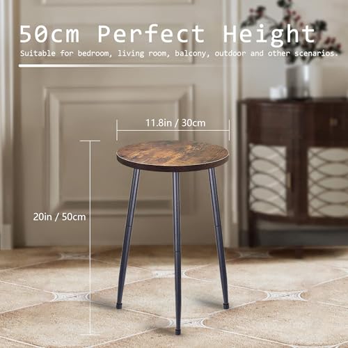 MUAEEOK Indoor Plant Stand, Mid Century Plant Stand Plant Table for Flower Pots Heavy Duty Metal Tall Plant Holder - Image 3