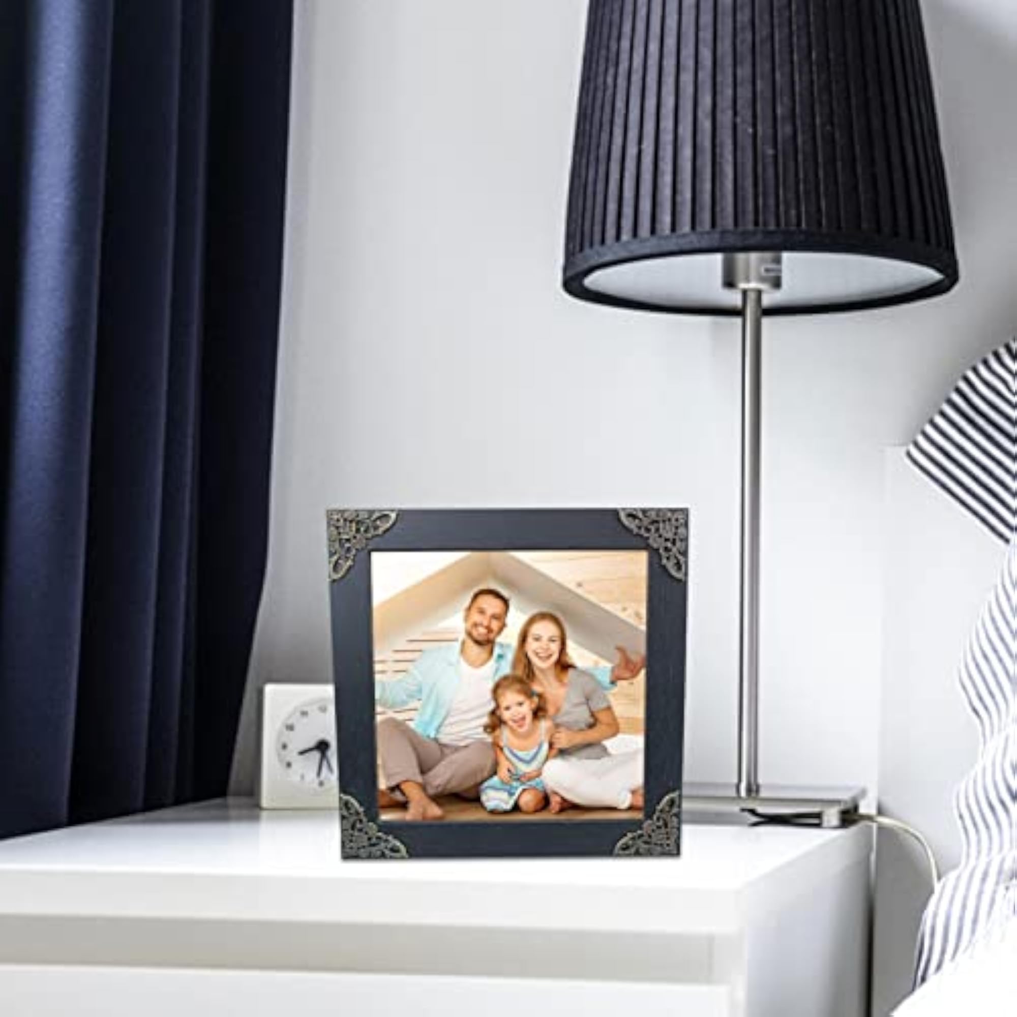 Wooden Front-Opening Kids Art Frame for Artwork Display