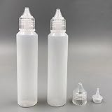 10pcs Pen shape pe plastic dropper bottle,liquid bottle with crystal cap (10ml)