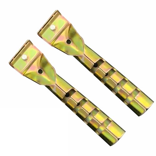 2 PCS Heavy Duty Carbon Steel Paint Scraper, Heavy Duty Scraper Accessory Multi-Purpose Scraper for Removing Paint Glue Wood Rust (Without Blade)