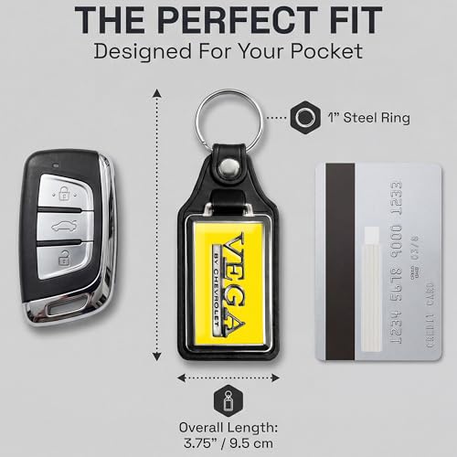 Image of Brotherhood Car Key Chain for Vega - Classic Models Keychain for Men and | Women Gift Key Ring
