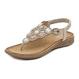 Offene Damensandalen mit Gummigürteldesign sind leicht zu tragen und auszuziehen.