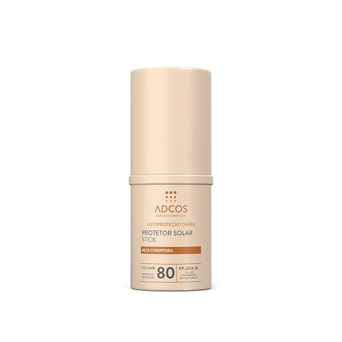 Protetor Solar Adcos Tonalizante Base Stick Fps80 17g- Nude