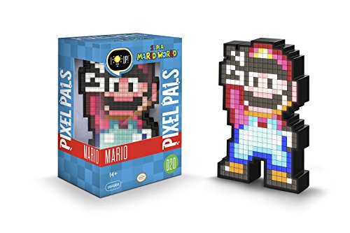 Luminária Pixel Pals Mario 16 Bit PDP Preto