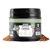 alphazoo Poudre d'écorce d'orme pour chien - 120 g - Poudre d'orme américain - Aliments complémentaires - Les muqueuses accompagnent doucement les muqueuses du tube digestif - Sans additifs