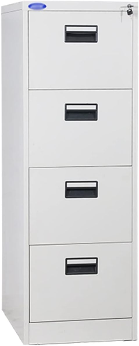 Metal Steel Office File Filing Storage Cabinets Floor File Cabinet Mobile Low Cabinet for Home Office with Drawers Filing Cabinet (Color : 3-Drawers) (4 drawers)