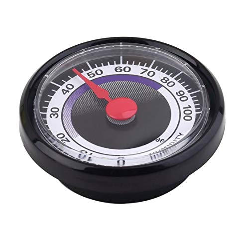Dynamovolition 1 PC Mini Portable Accurate Durable Analog Hygrometer Humidity Meter Mini Power-Free FOR Indoor Outdoor Home Use