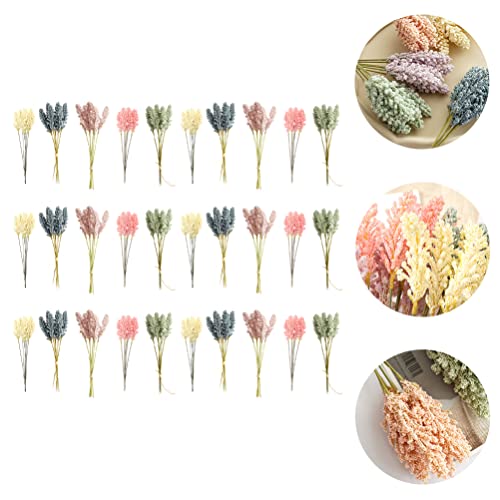 Winomo Home Decor 30Pcs Artificial Flower Real Touch Fake Flowers Artificial Plants For Family Bride Wedding Party Decoration Centerpieces Wedding Bouquets #TOP3