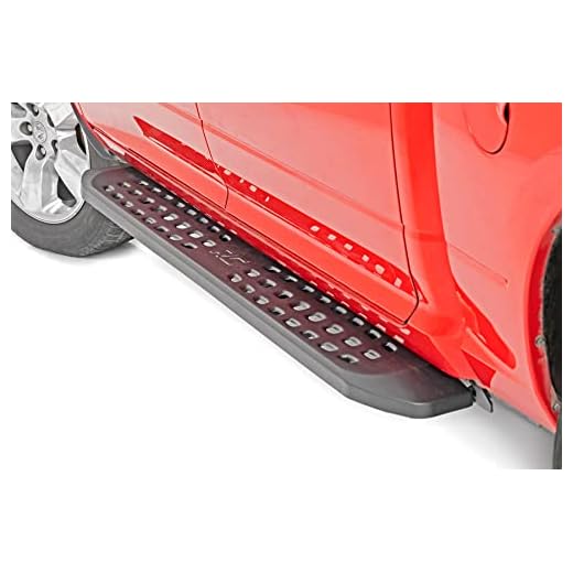 Rough Country RPT2 Running Boards for 2009-2018 Ram 1500 | Crew Cab - 44003