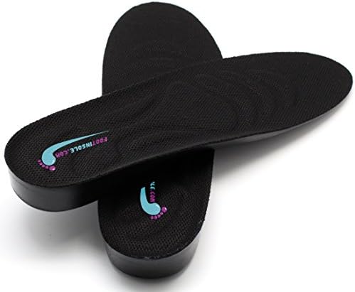 FOOTINSOLE.COM 1-Inch Height Increase Shoe Insoles (US Women's 5.5-9.5)