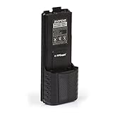 ExpertPower Baofeng UV-5R Extended True Capacity Battery (Model: BL-5L, 3800 mAh, Black)