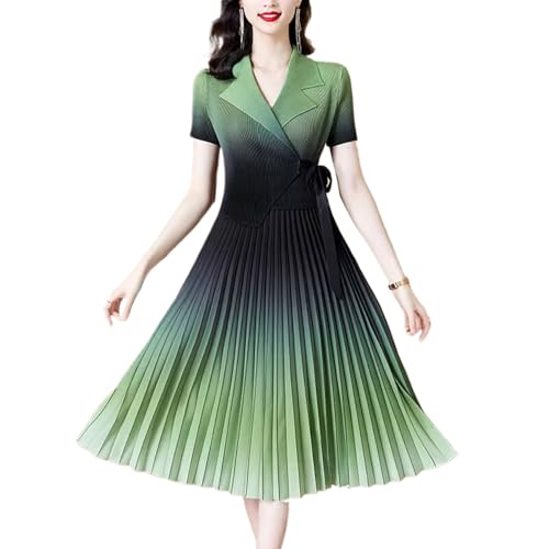 Robe d'été plissée légère pour rester élégante sous la chaleur