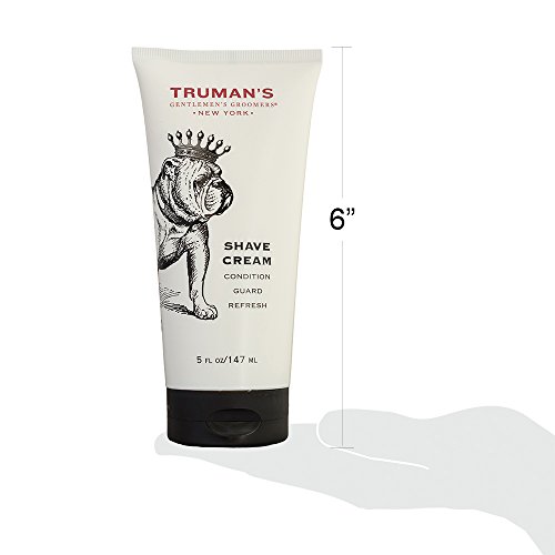 Truman's Gentlemen's Groomers Men's Shave Cream For The Ultimate Smooth Close Shave - Eliminates Razor Burn, Clogged Pores & Breakouts, 5 Oz #TOP6