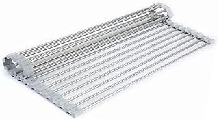 Jadream Roll up Dish Drying Rack,Over the Sink Multipurpose Roll-up Dish Drying Rack，L17.3inches×W13inches