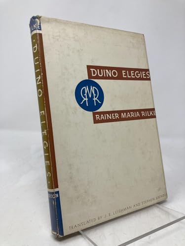 Duino Elegies the German Text With an En [Unknown] B000VW1WFE Book Cover