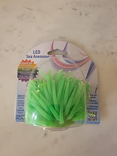 Penn-Plax 54510325: Led Sea Anemone w/Remote Control Aquarium Plant