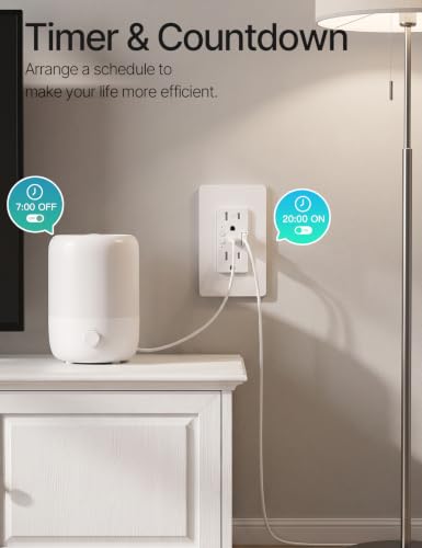 Smart WiFi 2 USB Wall Outlet