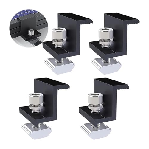 Soporte ajustable para panel solar con pinza PV de alta resistencia climática 4