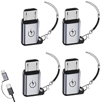 Liaoan – USB C auf Micro USB Adapter (4-Pack), USB C Buchse auf Micro